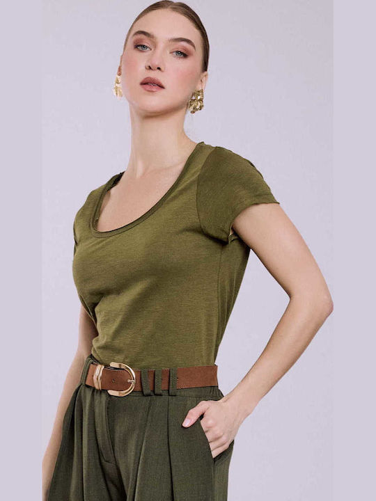Celestino T-shirt Καμπύλη Στο Τελείωμα Loose Fi...