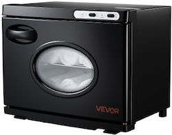 Vevor Затоплящ Шкаф За Хавлиени Кърпи 23л Голям Шкаф За Кърпи С Прозорец Щипка И Рафтове От Неръждаема Стомана Побира До 36 Кърпи Универсален Отоплителен Шкаф За Спа Фризьор Маникюр Масаж Салон
