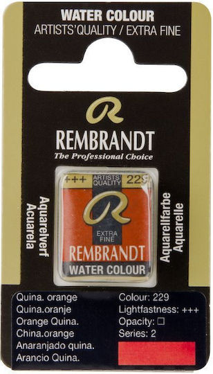 Пастели Акварел Rembrandt S2 229 Кинаоранж