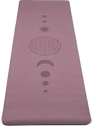 Pro NY-2186 Trainingsmatte Yoga Burgunder mit Tragegurt (183x61cm) Pro NY-2186 Trainingsmatte Yoga Burgunder mit Tragegurt (183x61cm)