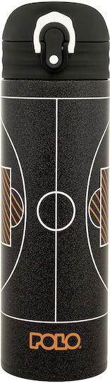 Polo Stainless Steel Kids Thermos Water Bottle with Straw Polo Junior 500ml