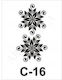 Stencil 15x20 C-16 Artebella Alexandrine
