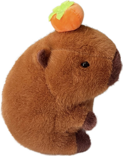 Plüsch- und Kuscheltier Capybara 25cm Orange Am Kopf 85168