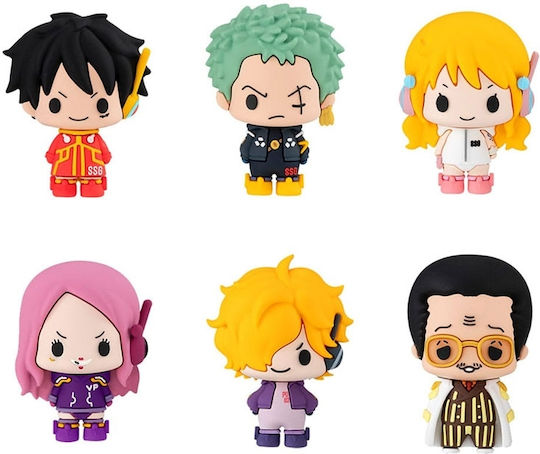 One Piece Mascot Series Trading Figure Assortment Egghead Ver 5 Cm