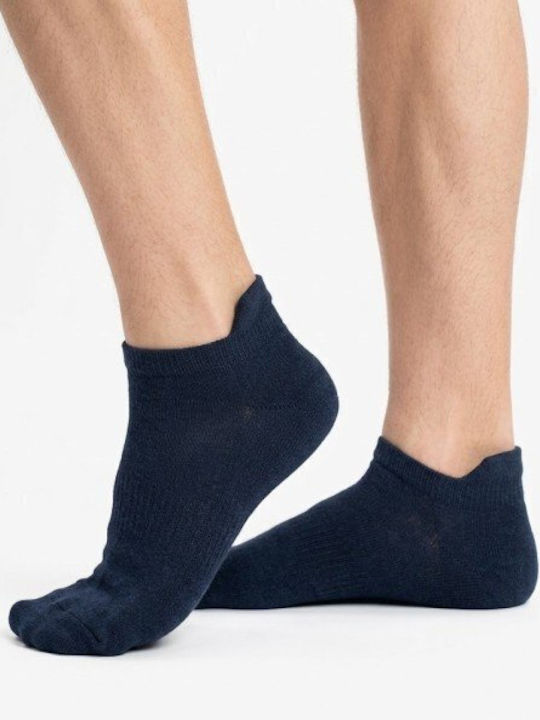 Soccus Ανδρικές Κάλτσες Μπλε Σκουρο 2Pack