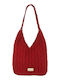 Bag to Bag Korbweide Strandtasche Rote