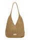 Bag to Bag Korbweide Strandtasche Grüne
