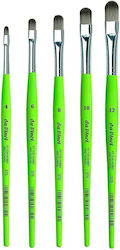 Da Vinci Cat Tongue Brush Short Handle No12 Syn...