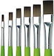 Brush Da Vinci Plaque Short Handle No4 Syntheti...