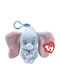 Ty Χνουδωτό Beanie Babies Κλιπ Dumbo Ελεφαντάκι 8,5εκ 1607-35001