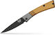 Benchmade Σουγιάς Γκρι σε Δερμάτινη Θήκη