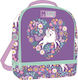 Must Team School Insulated Snack Bag 7L Purple Unicorns 22x16x28cm