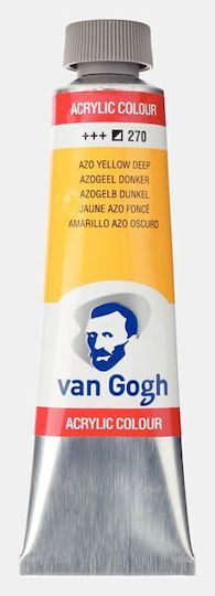 Acrylfarben Van Gogh 40ml 270 Azo Gelb Dp Set-3 Stück