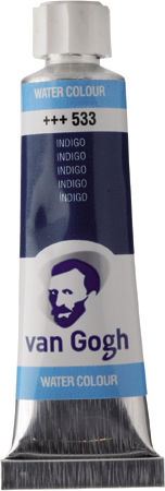 Акварелна Боя Van Gogh 10ml 533 Индиго Сет-3tem