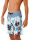 Mirage Mason Men's Swimwear Bermuda Mint With Patterns