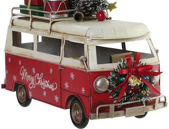 Vintage Metal Christmas Vehicle 36x17x26 2 Models