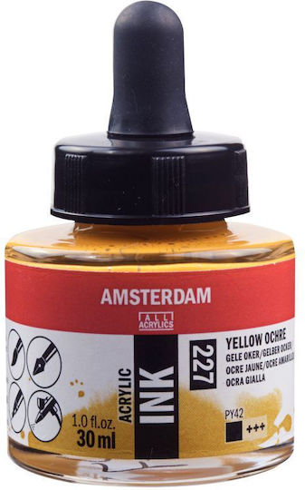 Ink Amsterdam 227 30ml Gelbe Ocker Ersatz- und Füllfederhaltertinten