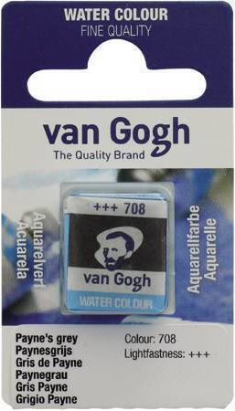 Pasticile Van Gogh 708 S1 Gri Payne Set 2 Bucăți