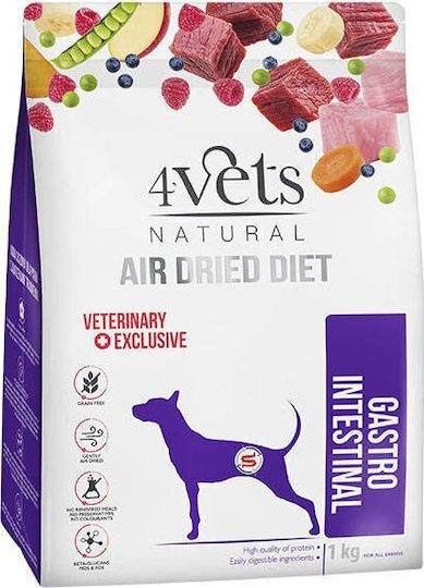 4Vets 1kg Dry Dog Food with Beef