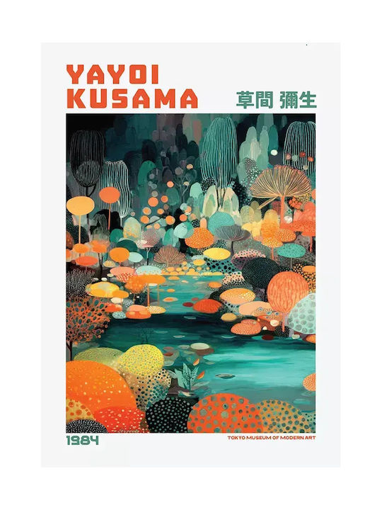 Poster Yayoi Kusama River Landscape Art330 30cm X 40cm