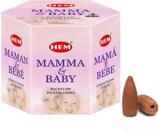 Mama & Baby Backflow Incense Cones 40pcs