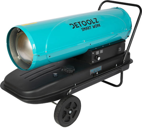 Detoolz Βιομηχανικό Αερόθερμο Πετρελαίου 50kW