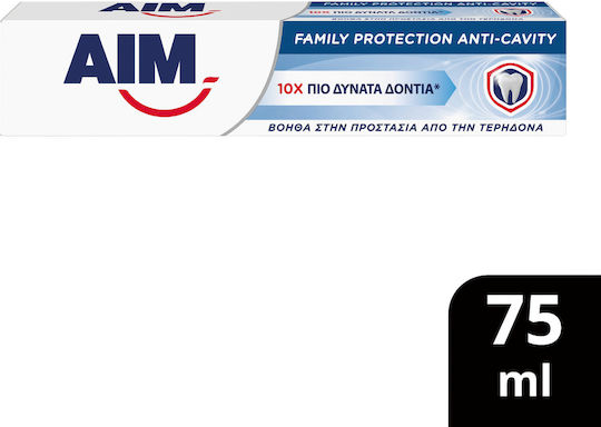 AIM Family Protection Pastă de Dinți Împotriva Cariilor 75ml