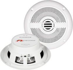 Renegade Car Audio Marine-Lautsprecher Wasserdicht 5.25 Zoll mit 80W RMS Weiße