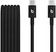 Apple Braided USB 2.0 Cable USB-C male - USB-C 60W Μαύρο 1.5m MDGA4ZM/A
