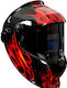 SGTT Welding Helmet with Optical Field 9x9mm Panoramic Black
