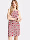 Summer Mini Dress Red