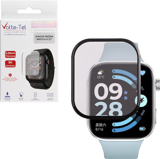 Volte-Tel Full Face Tempered Glass for Redmi Watch 6 1pcs