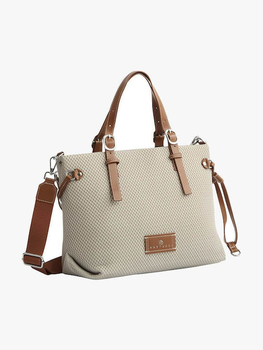 Bartuggi Damentasche Schulter Beige
