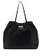 Victtoria Damen-Shopper-Tasche Schwarz