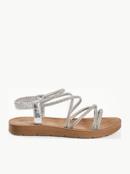 Sabino Damen-Sandalen Silber