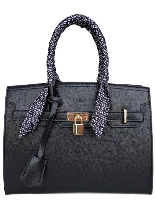 Women's Black Shoulder Bag