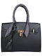 Women's Black Shoulder Bag