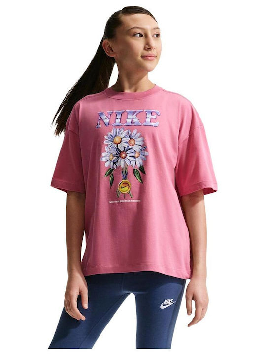 Nike Kinderoberteile T-Shirt Rosa Nsw