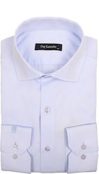 Guy Laroche Βαμβακερό Πουκάμισο Γαλάζιο