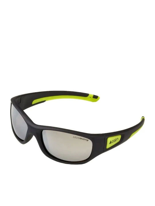 Cairn Unisex Sonnenbrillen mit Schwarzem Rahmen und Schwarzen Gläsern JSPLAY-19TU