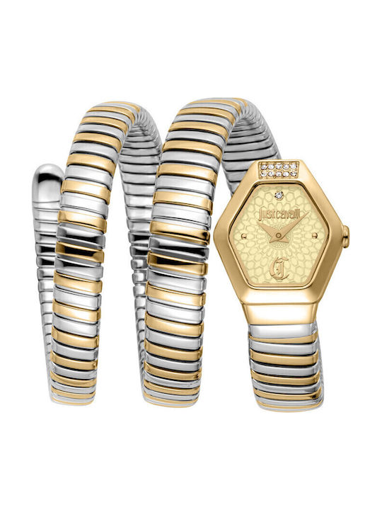 Just Cavalli Signature Snake Дамски Часовник 23...