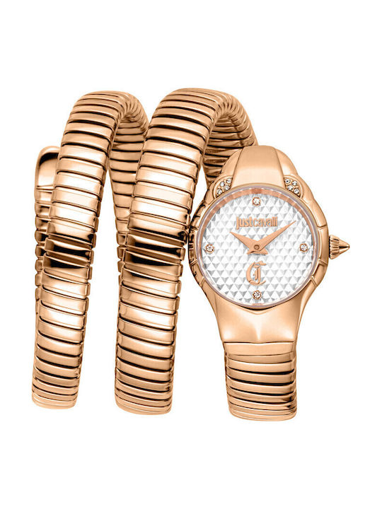 Just Cavalli Signature Snake Women's Watch Batt...