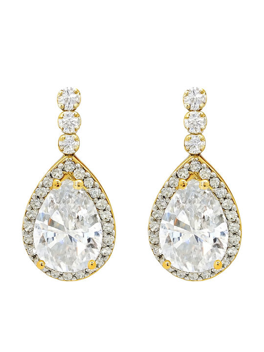 Senzio Belibasakis 14K Gold Ohrringe mit Steinen