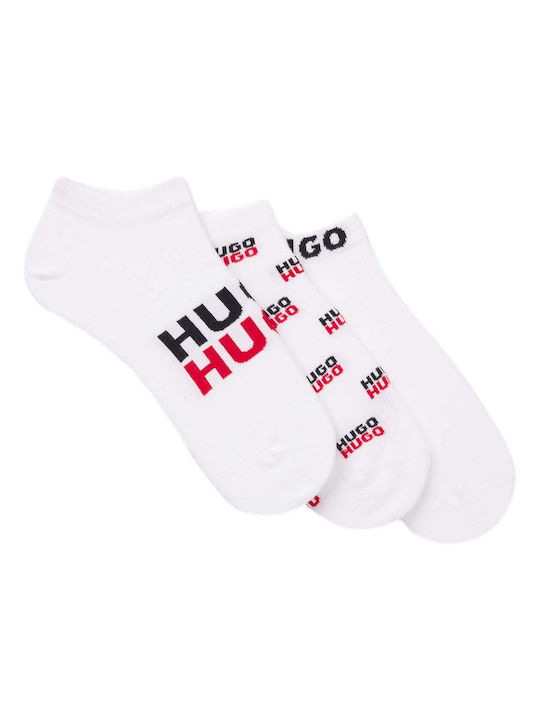 Hugo Logo Men Socks White 3Pack