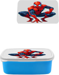 Kinderlebensmittelbehälter Abendessen-Set Blau Spiderman Kinderlebensmittelbehälter Abendessen-Set Blau Spiderman