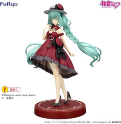 Hatsune Miku Trio-try-it Hatsune Miku Outing Dress Red Color Ver Φιγούρα Αγαλματίδιο 19cm Hatsune Miku Trio-try-it Hatsune Miku Outing Dress Red Color Ver Φιγούρα Αγαλματίδιο 19cm