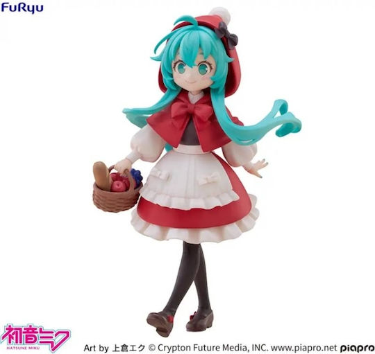 Hatsune Miku Desktop Fairy Hatsune Miku Little Red Riding Hood Ver Φιγούρα Αγαλματίδιο 16cm