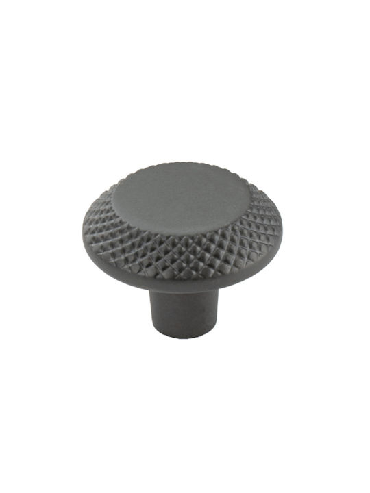 Viobrass Furniture Handle from Metallic Black Matte Diameter 30mm 2001