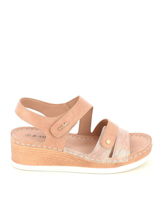 B-Soft Anatomische Damenplattformen Beige
