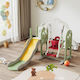 Plastic Slide Boat Swing Telescope 170x150x116cm Green Un-jt14-grn